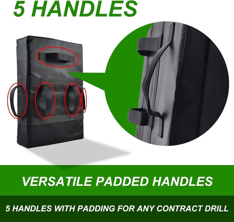 Sharellon Blocking Shield - 26 x 16 inch Thick Sponge Kick Pad for Professional Sports Training Football Basketball Hockey Lacrosse - Image 4